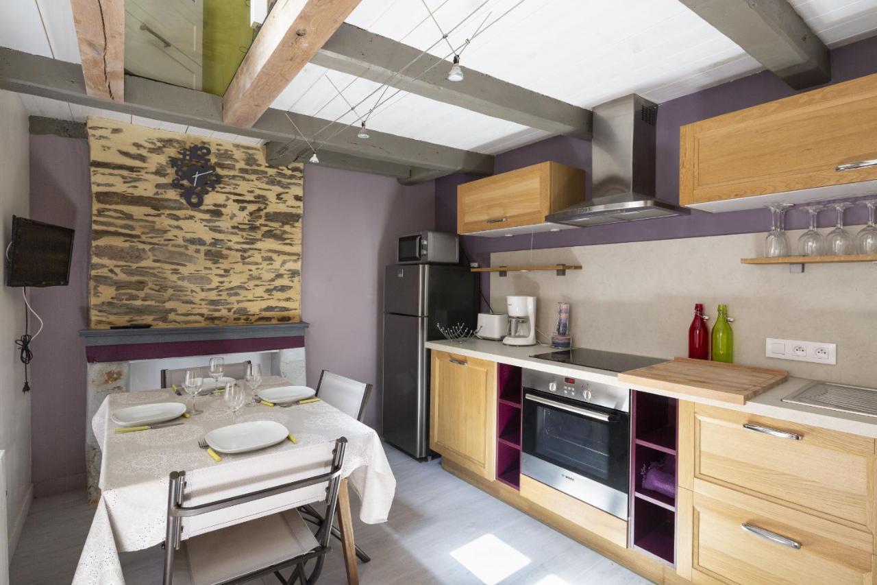 Cancale, Centre Ville, Triplex Le Pecheur公寓 外观 照片